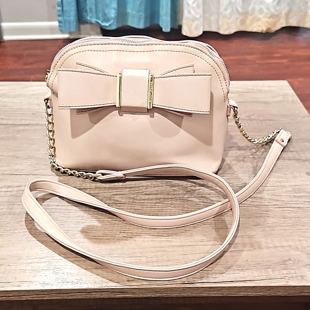BETSEY JOHNSON Bow Crossbody Dome Bag